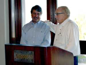 Charlie Nylander and Larry Libeu at 2014 Annual Conference